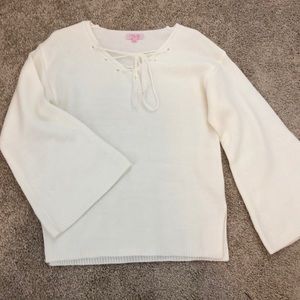 Women’s bell sleeve sweater
